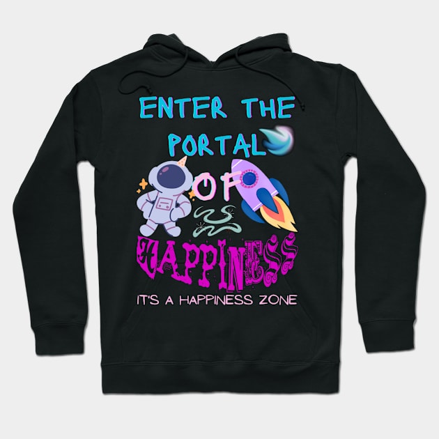 THE PORT OF HAPPINESS Hoodie by Sharing Love